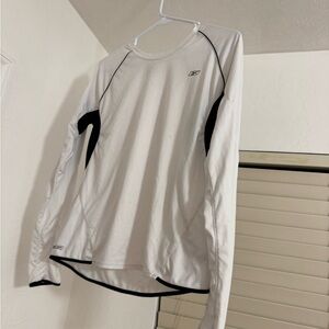 White long sleeve size medium atheltic shirt
